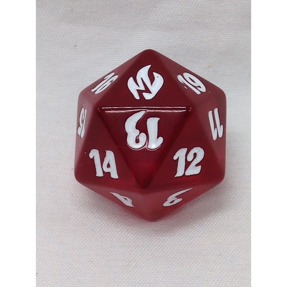 Magic The Gathering Premium Deck Series Fire And Lightning D20 Spindown Die